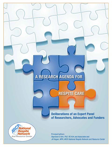 respite care research agenda cover